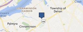 Cinnaminson Garage Door Repair location map
