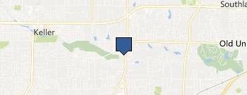 Mega Appliance Repair Keller location map