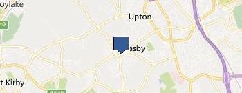 Hearing Expert Wirral location map