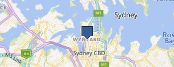 Velvet Underground Gentlemans Club Sydney location map