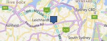 Le Forge location map