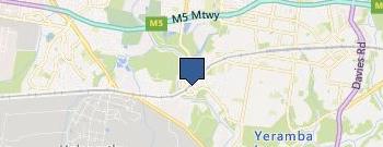 My Fitness Kitchn location map