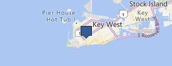 The Key West Mail Room location map