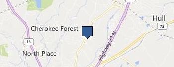 Elite Pet Sitting location map