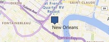 Conception cao location map