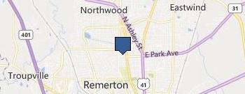 McCranie Law Firm, Criminal & DUI Lawyer location map