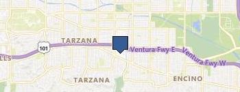 Tarzana Cosmetic MEDSPA location map