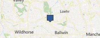 Ballwin Cash for Cars location map
