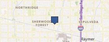 Northridge Locksmith Store location map