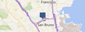 Air Duct Cleaning San Bruno location map