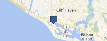 woven labels location map