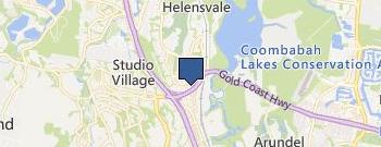 Helensvale Play and Learn Centre location map