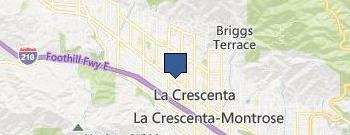 Air Duct Cleaning La Crescenta location map