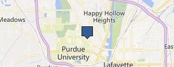 Lean Six Sigma Online - Purdue University location map