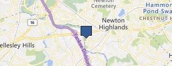 Newton Locksmith Store location map