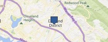 Blue River Painting location map