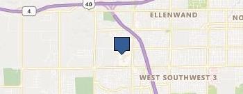 JR Gardening location map