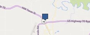 Idabel Inn location map