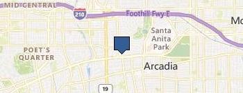 Arcadia Locksmiths location map
