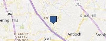 Malone's Discount Towing location map