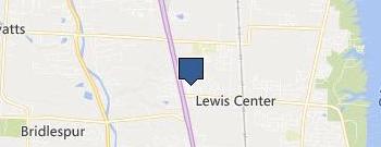 Lewis Center Music Academy location map