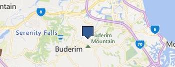 Carpet Cleaning Buderim location map
