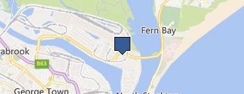 Alpha Cash for Cars location map