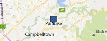 Carpet Cleaning Paradise location map