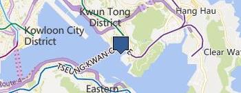 Visa Services HK location map