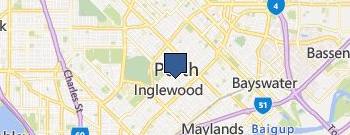 Carpet Cleaning Inglewood location map