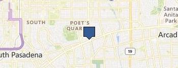 San Marino Locksmith location map