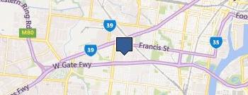 flower delivery Melbourne location map