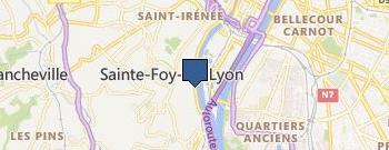 Synesthésies location map