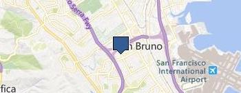 San Bruno Locksmith Store location map