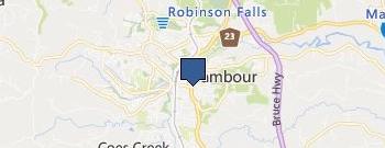 The Fifth Design location map