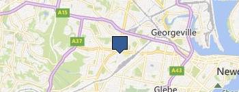 Asbestos Removal Newcastle location map