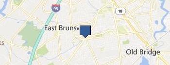 East Brunswick Appliance Repair location map