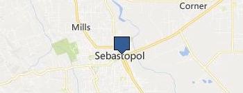 Gateway Paving location map