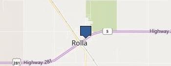 Farmers Union Insurance: Blaine Moberg location map