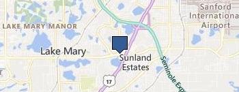 Injury Health Center Sanford location map