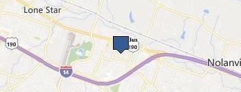 Central Texas Garage Door Services location map