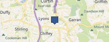 Pest Control Phillip location map