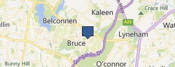 Pest Control Bruce location map