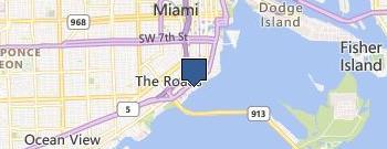 Eyes on Brickell location map