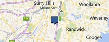 Pest Control Zetland location map