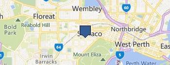 Pest Control Subiaco location map