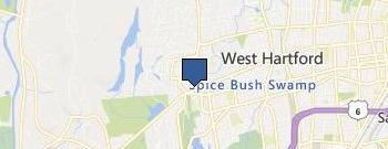 West Hartford Locksmith location map