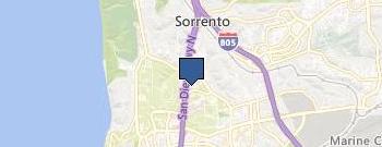 La Jolla Vein Care location map