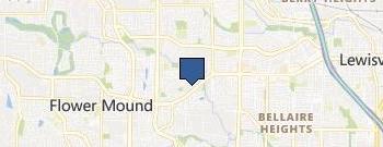 Flower Mound Locksmith Store location map