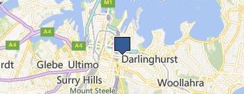 Pest Control Darlinghurst location map